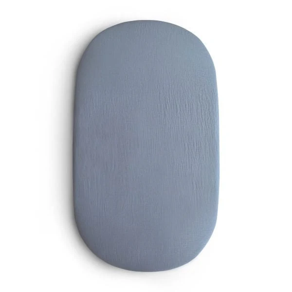 Mushie - Extra Soft Muslin Bassinet Sheet - Image 9