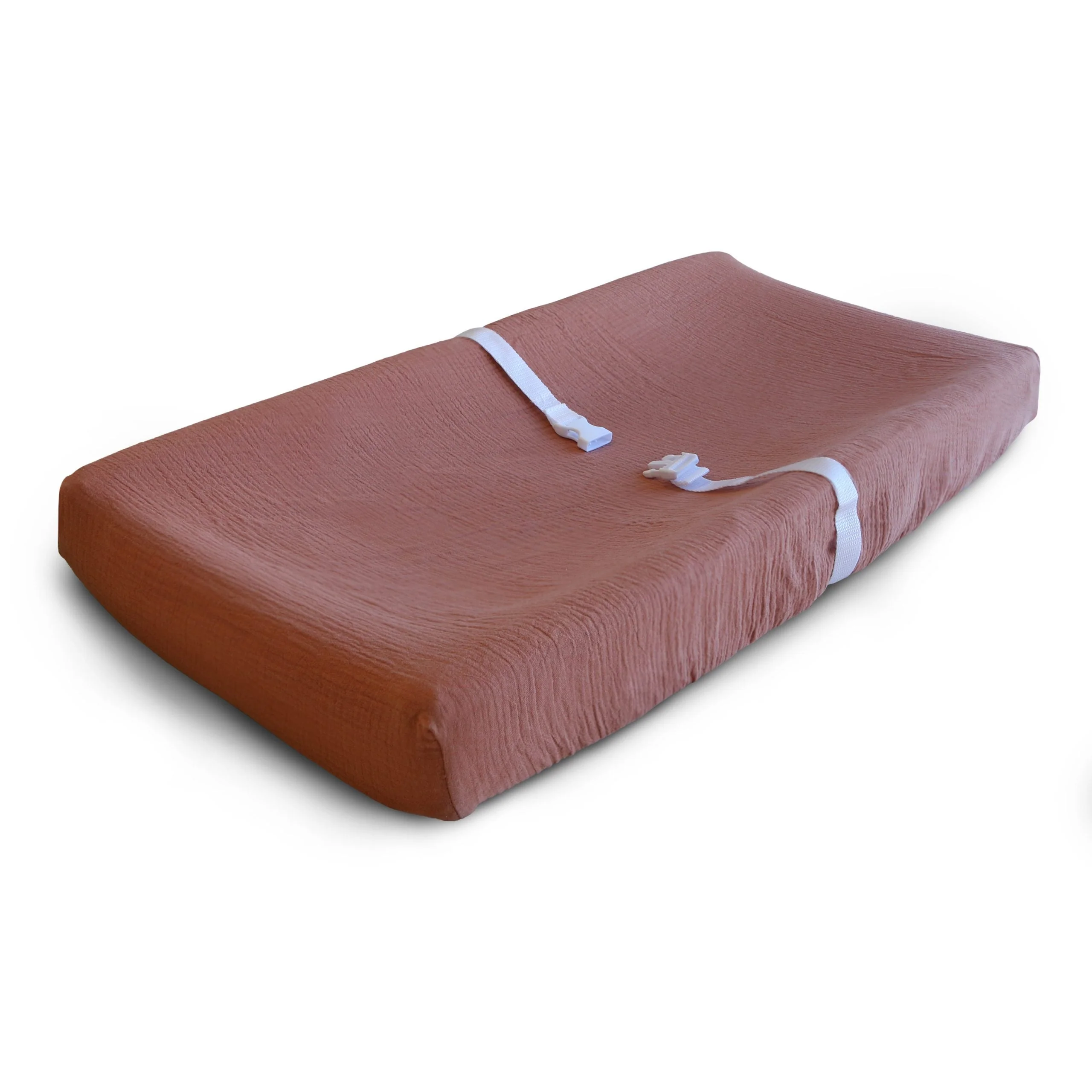 Mushie - Extra Soft Muslin Changing Pad Cover - Image 4