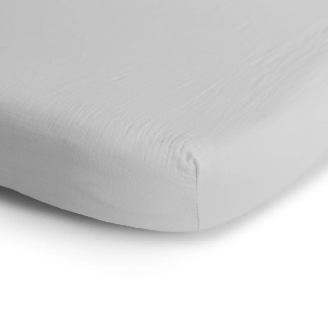 Mushie - Muslin Mini Crib Sheet - Image 2