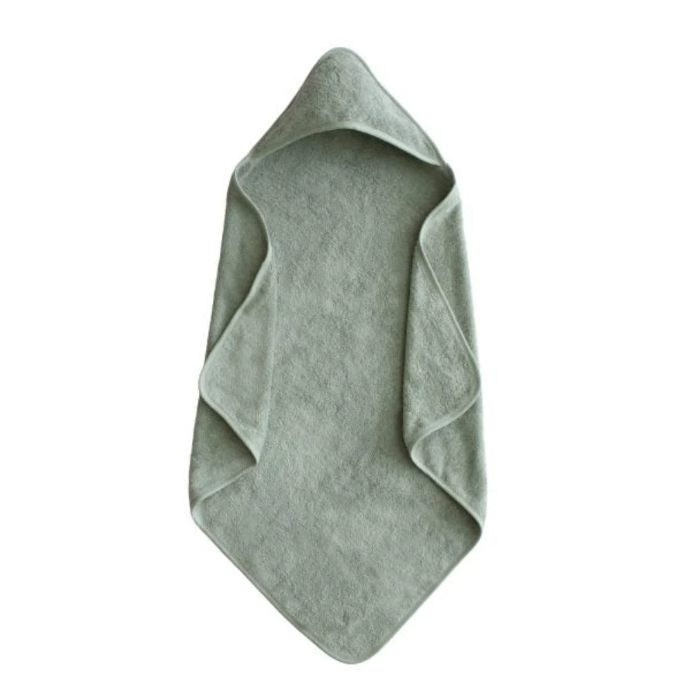 Mushie - Organic Cotton Baby Hooded Towel - Image 6