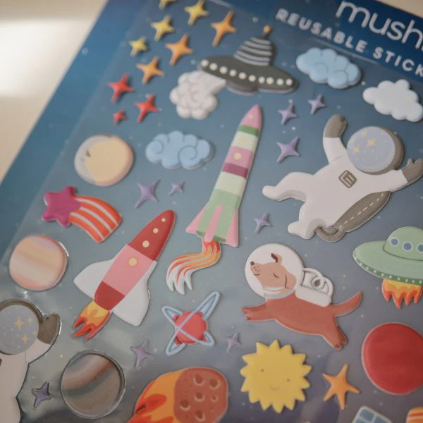 Mushie - Reusable Sticker Set - Image 3