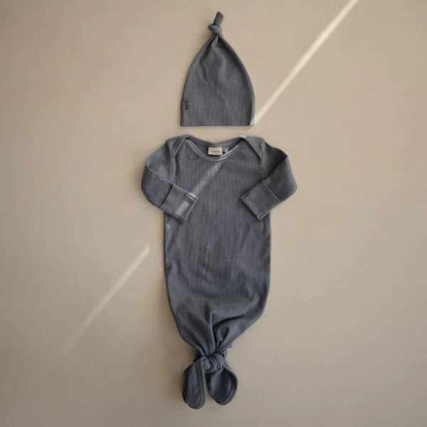 Mushie - Ribbed Baby Beanie - Image 4