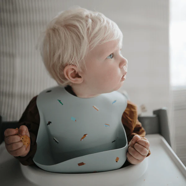 Mushie - Silicone Baby Bib - Image 3