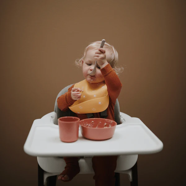 Mushie - Silicone Baby Bib - Image 4