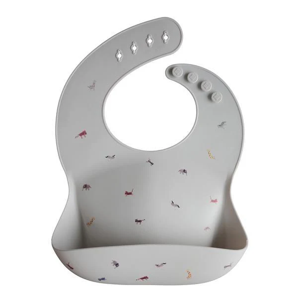Mushie - Silicone Baby Bib - Image 6