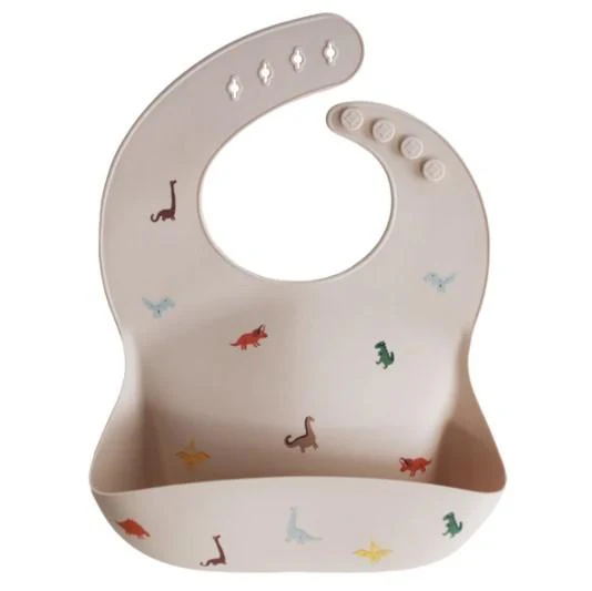 Mushie - Silicone Baby Bib - Image 7
