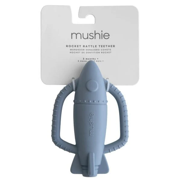 Mushie - Silicone Rattle Teether - Image 3