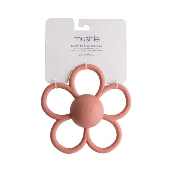 Mushie - Silicone Rattle Teether - Image 6