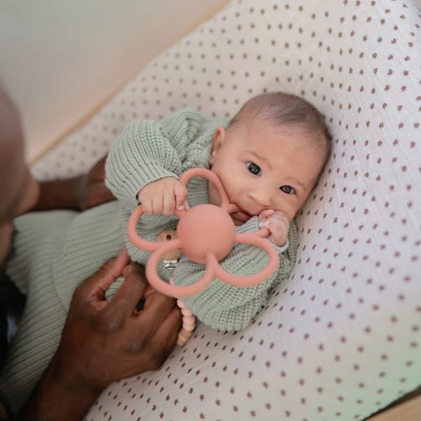 Mushie - Silicone Rattle Teether - Image 7