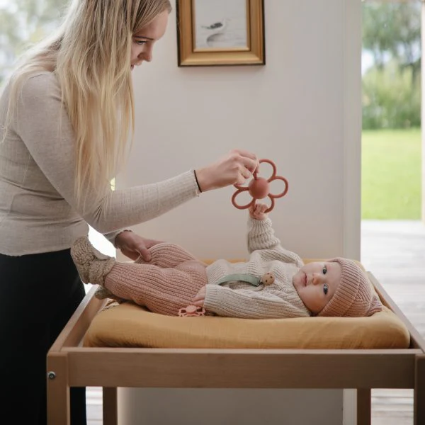 Mushie - Silicone Rattle Teether - Image 8