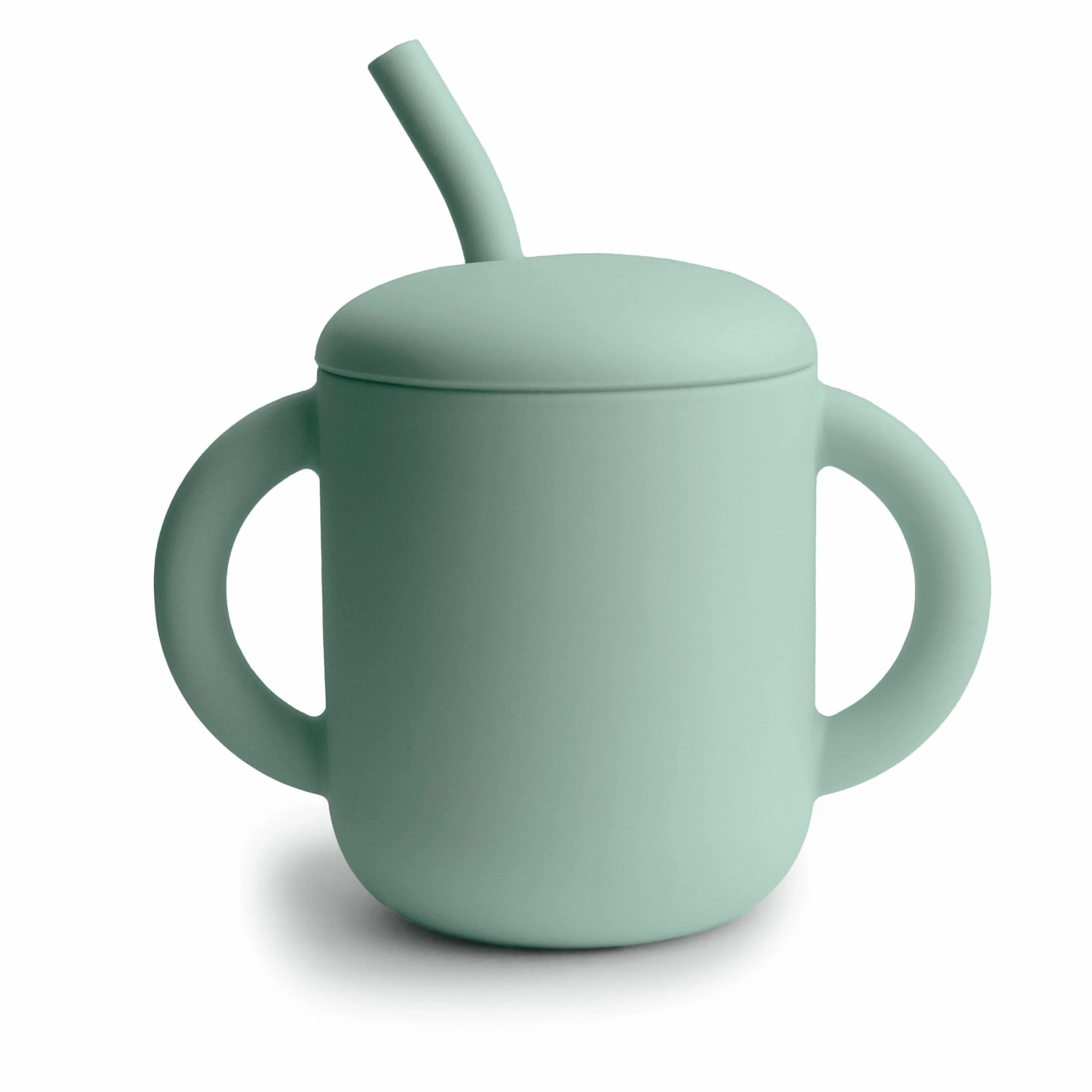 Mushie - Silicone Training Cup + Straw - Image 4