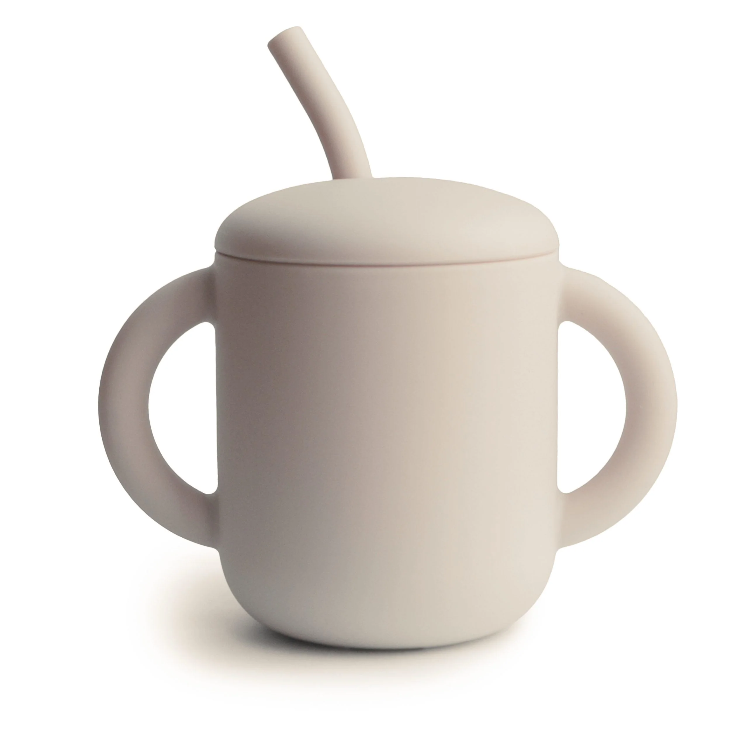 Mushie - Silicone Training Cup + Straw - Image 5