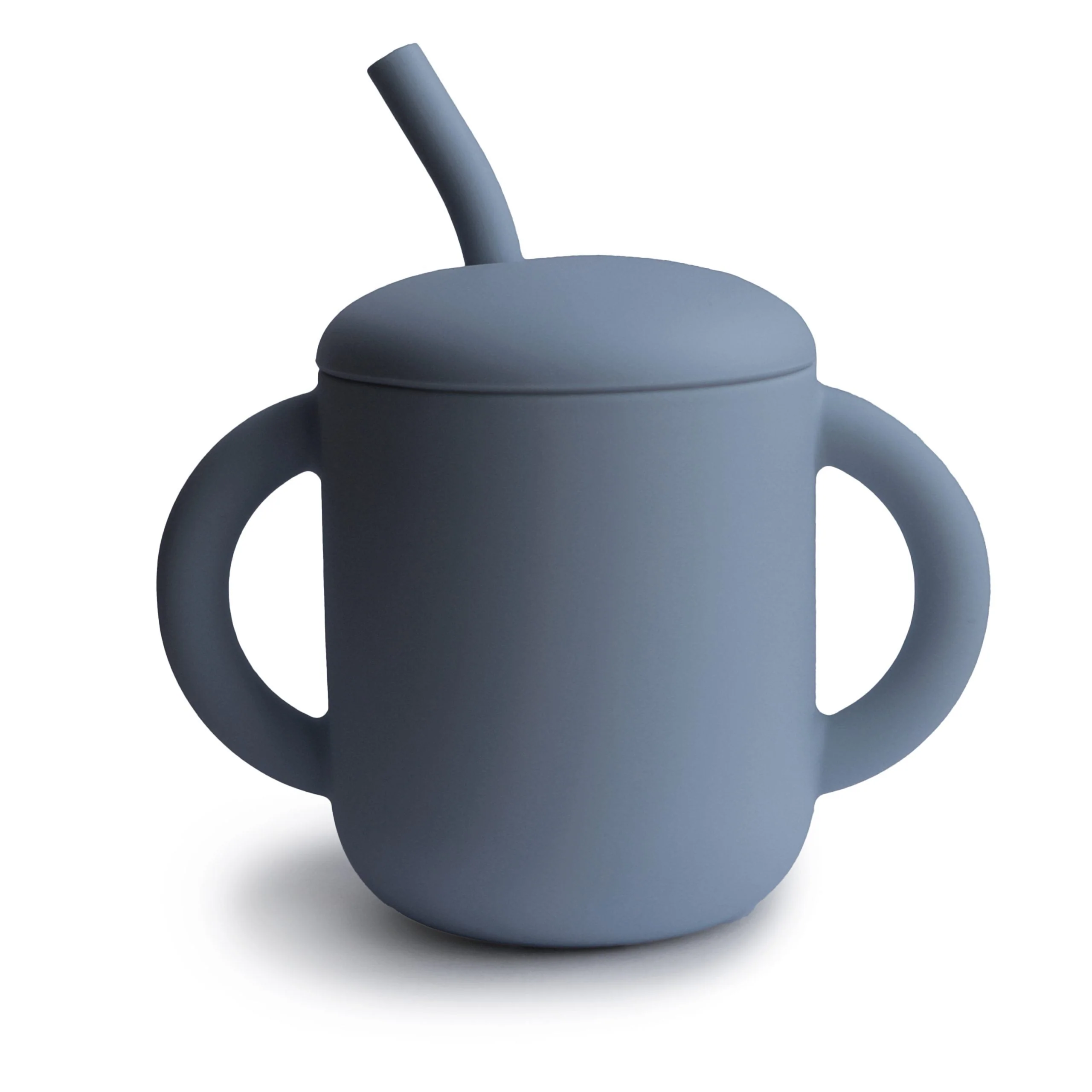 Mushie - Silicone Training Cup + Straw - Image 7
