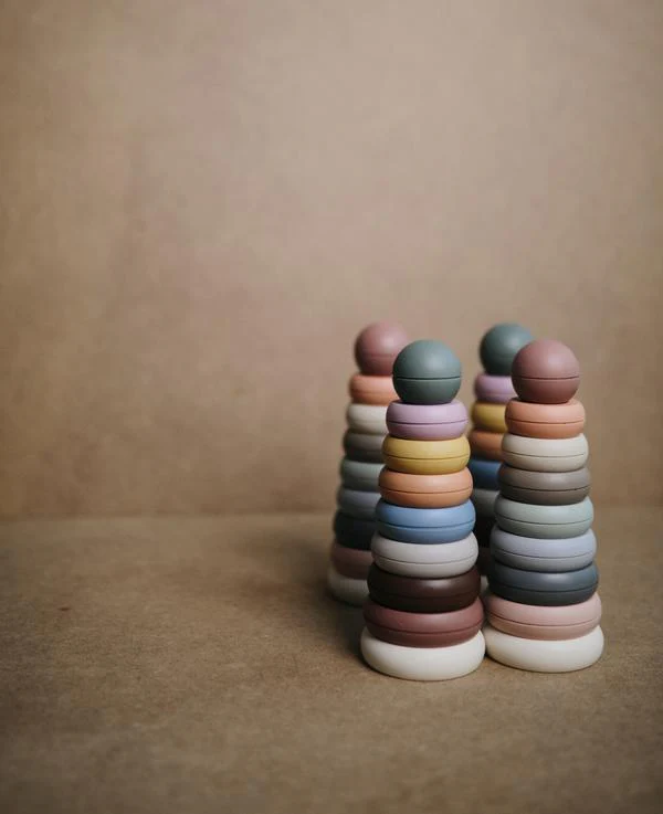 Mushie - Stacking Rings Toy - Image 3