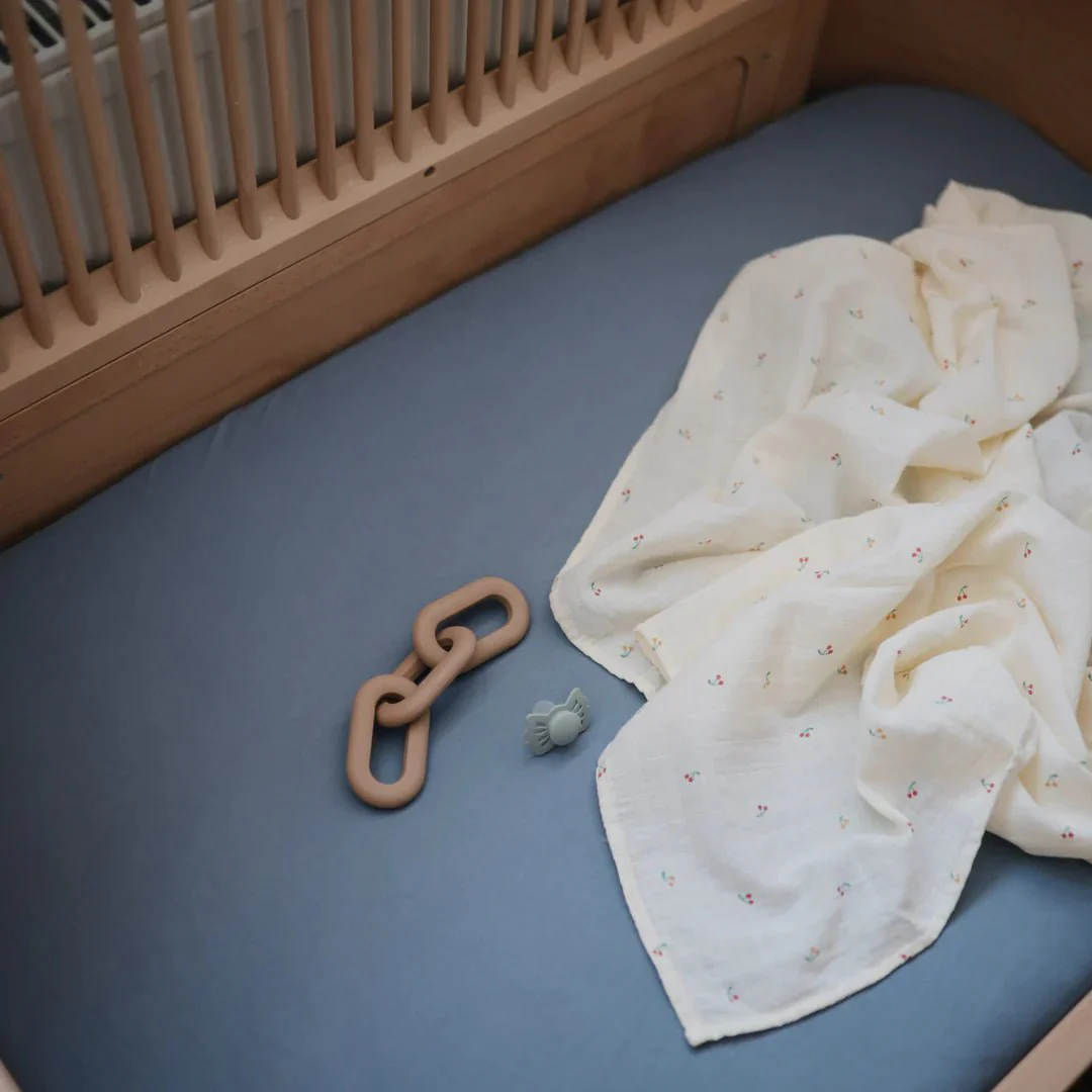 Mushie - Stretchy Crib Sheet - Image 11