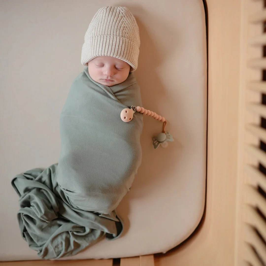Mushie - Stretchy Crib Sheet - Image 8