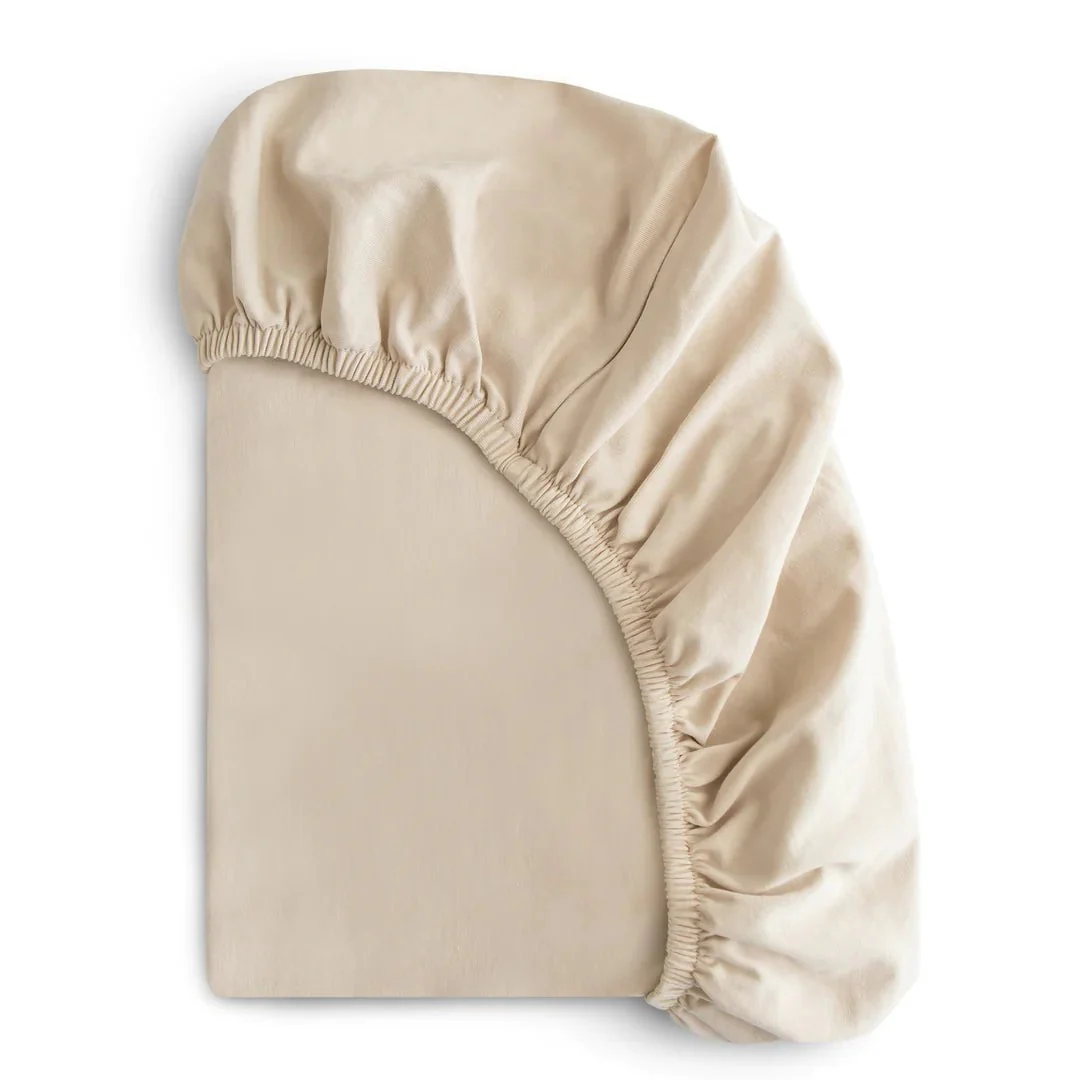 Mushie - Stretchy Crib Sheet - Image 9