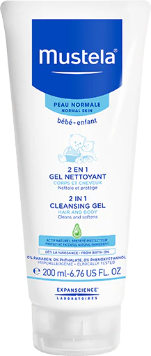 Mustela - 2 in 1 Cleansing Gel with Avocado