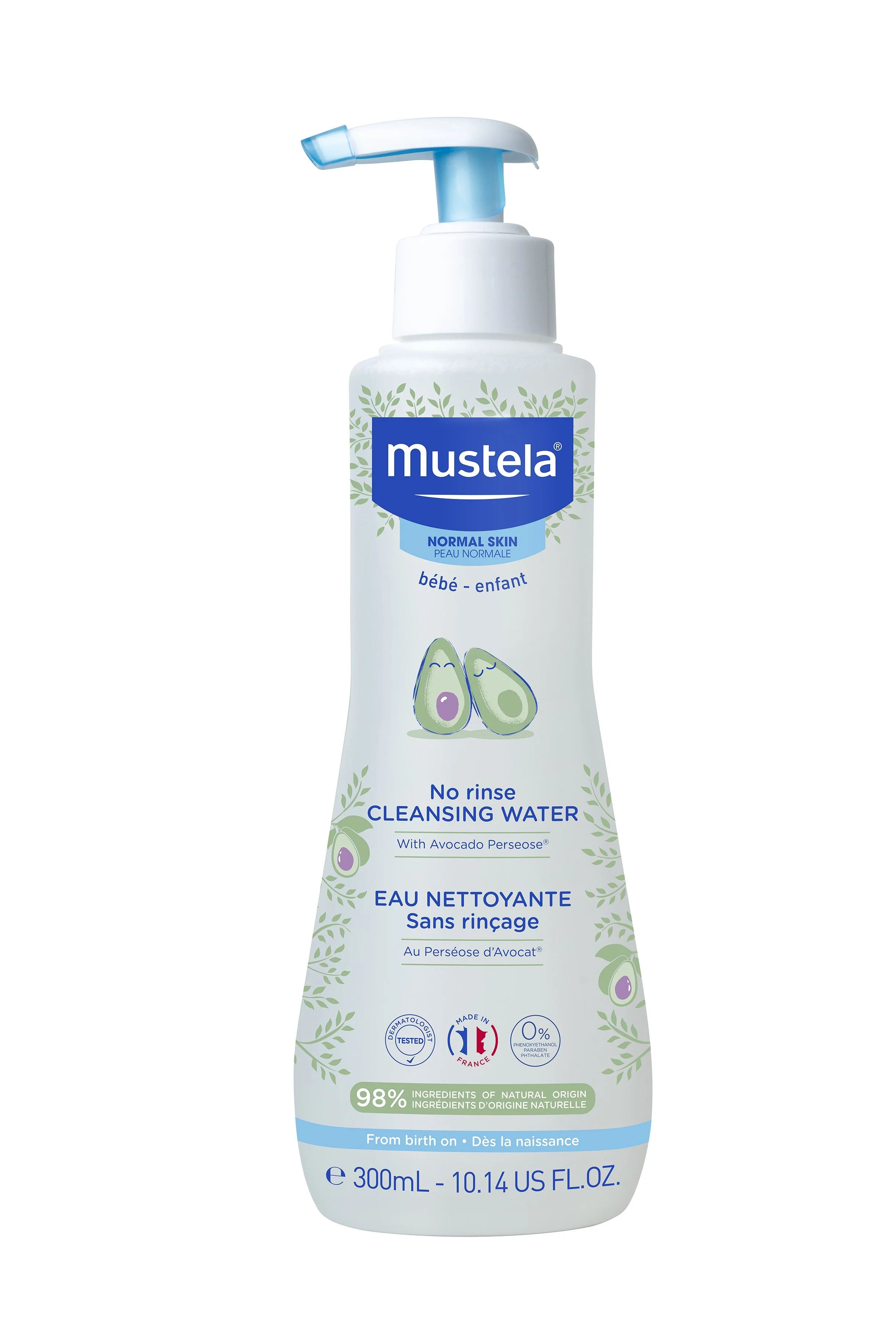 Mustela - No-Rinse Baby Cleansing Water with Avocado
