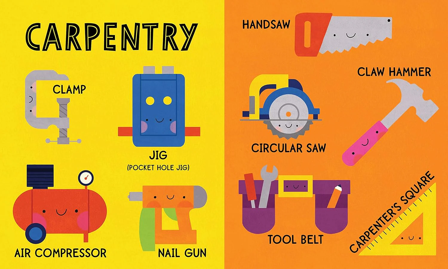 My First 100 Construction Words: My First STEAM Words Series - Boardbook - Image 4
