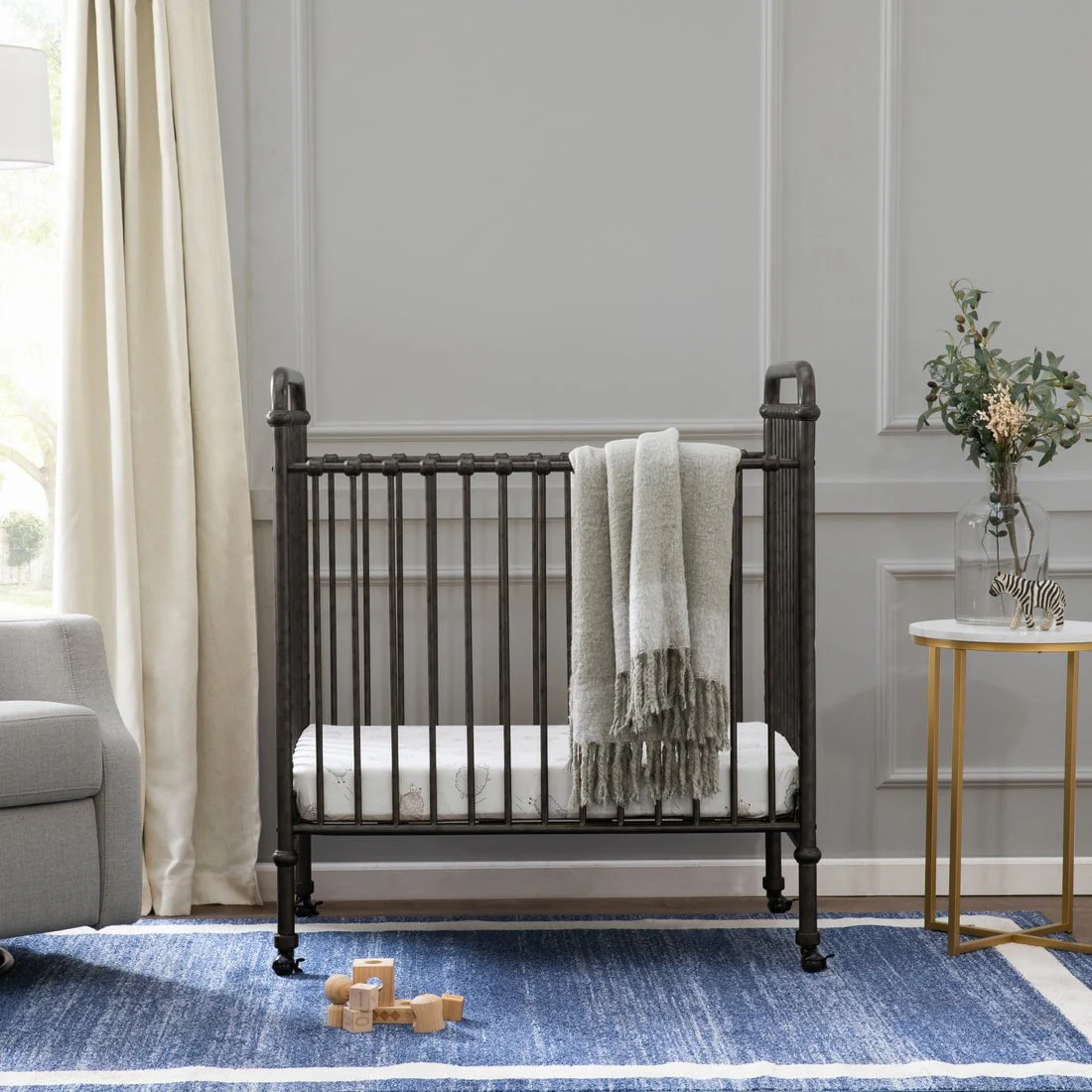 Namesake - Abigail 3-in-1 Convertible Mini Crib - Image 2