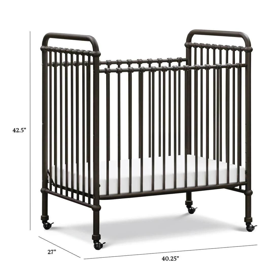 Namesake - Abigail 3-in-1 Convertible Mini Crib - Image 9