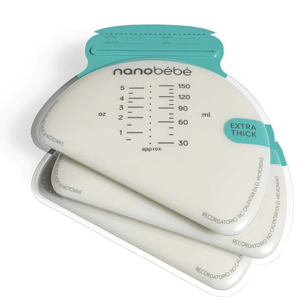 Nanobebe - 50 Breastmilk Storage Bags