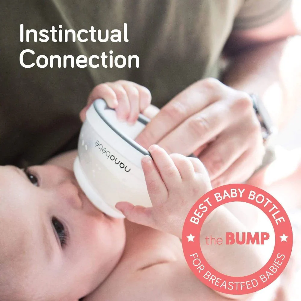 Nanobebe - Breastmilk Bottle 0M+ (5oz) - Single Pack - Image 5