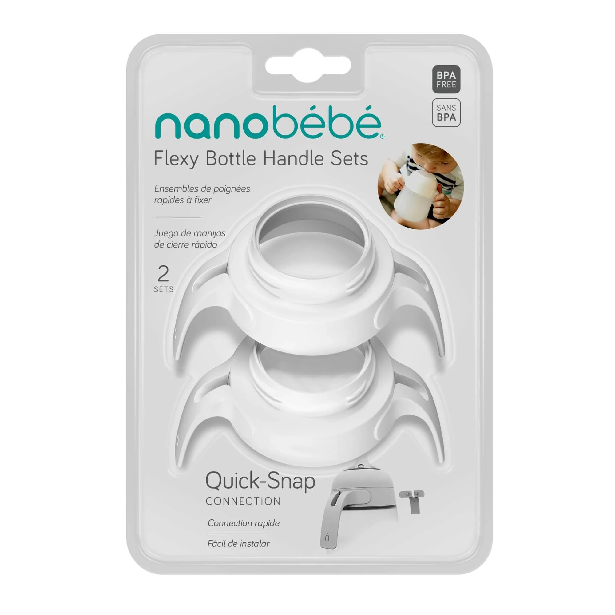 Nanobebe - Flexy Bottle Handle Sets (2 Pack)