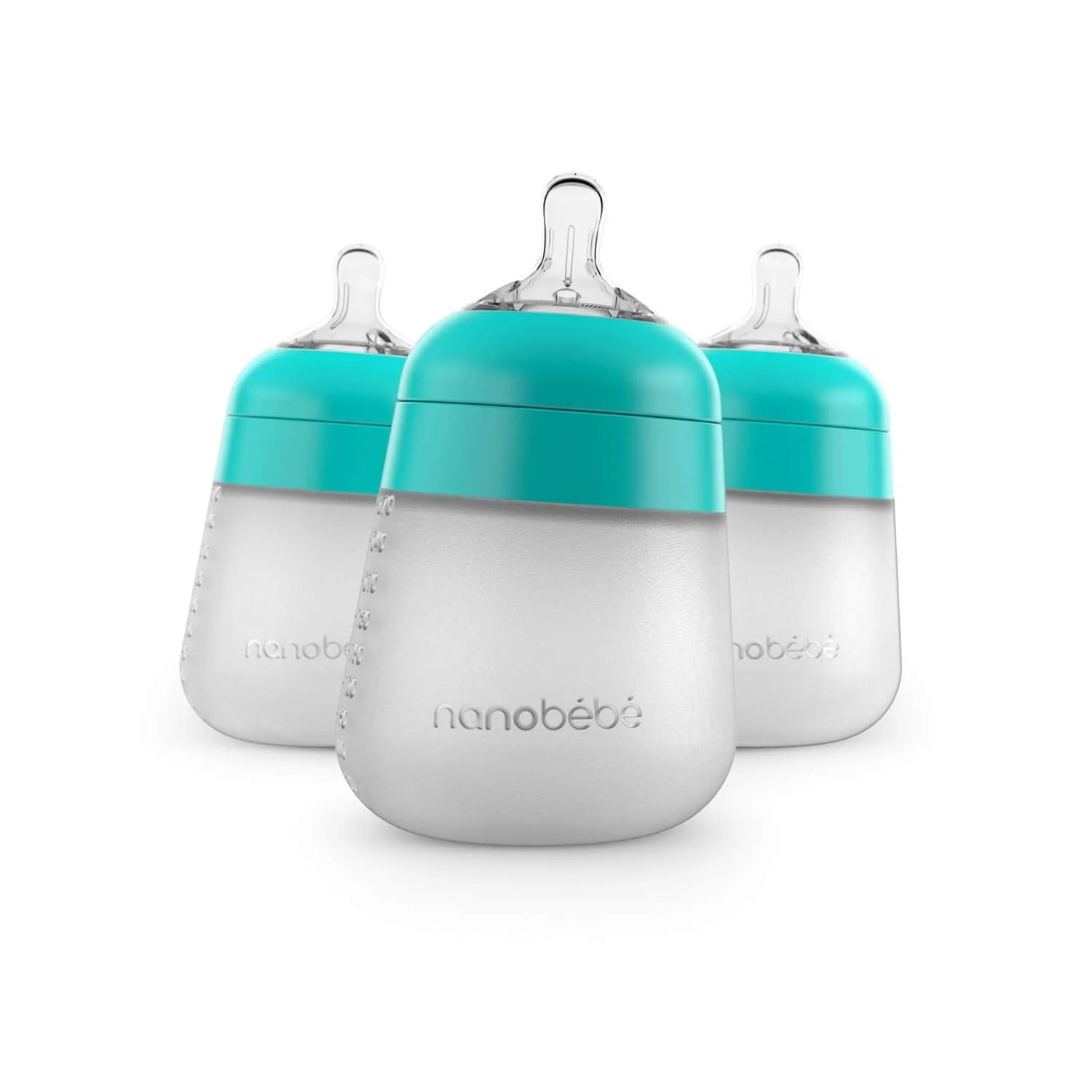 Nanobebe - Flexy Silicone Baby Bottle (3 pack) - Image 2