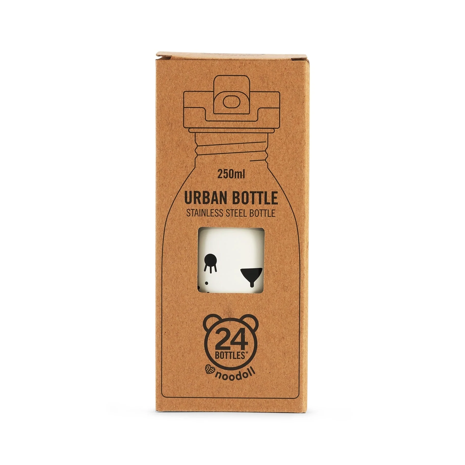 Noodoll - Cute Stainless Steel Water Bottle - Ricecube - Image 5