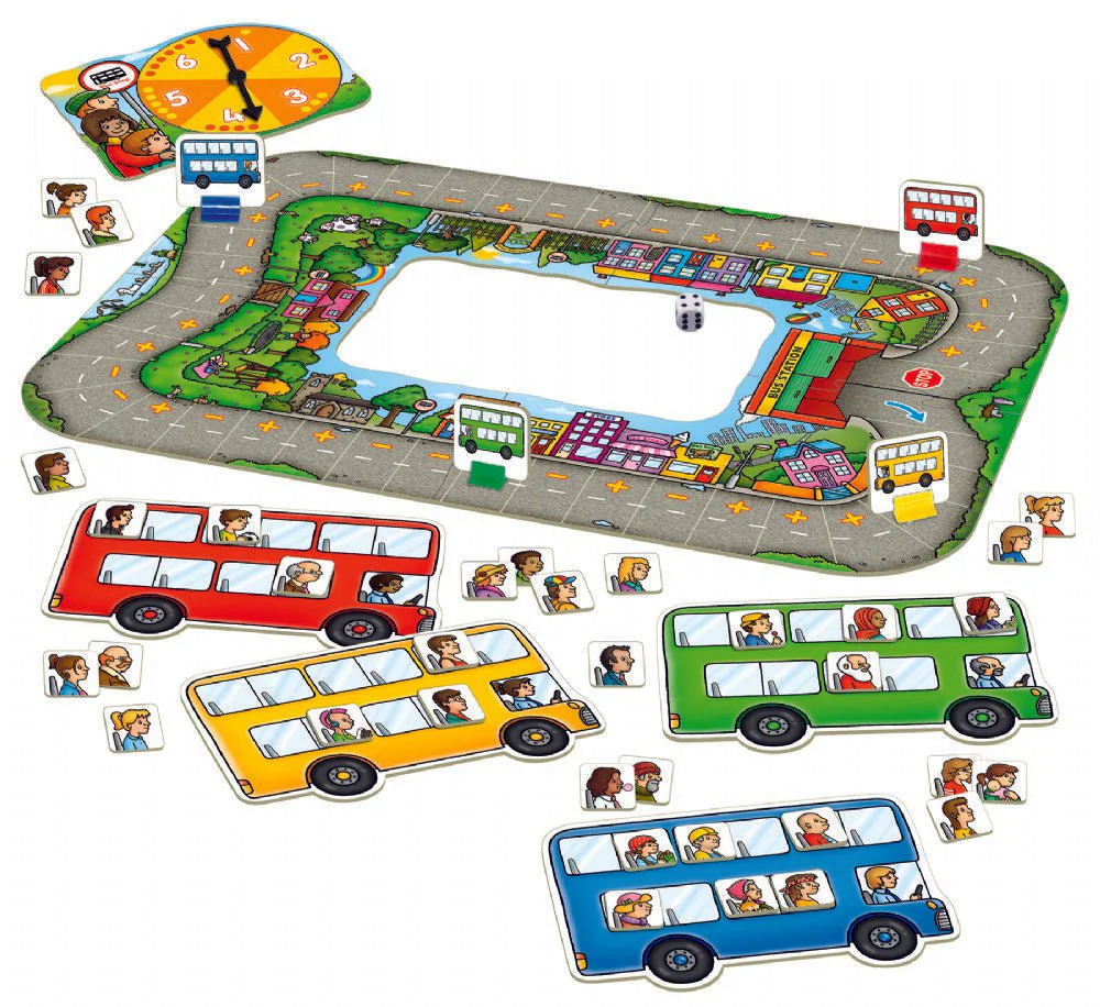 Orchard Toys - Bus Stop Board Game - Image 2