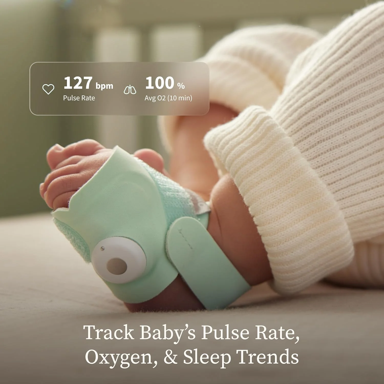 Owlet - Dream Duo Smart Baby Monitor with Sock (Gen 3) - Image 2
