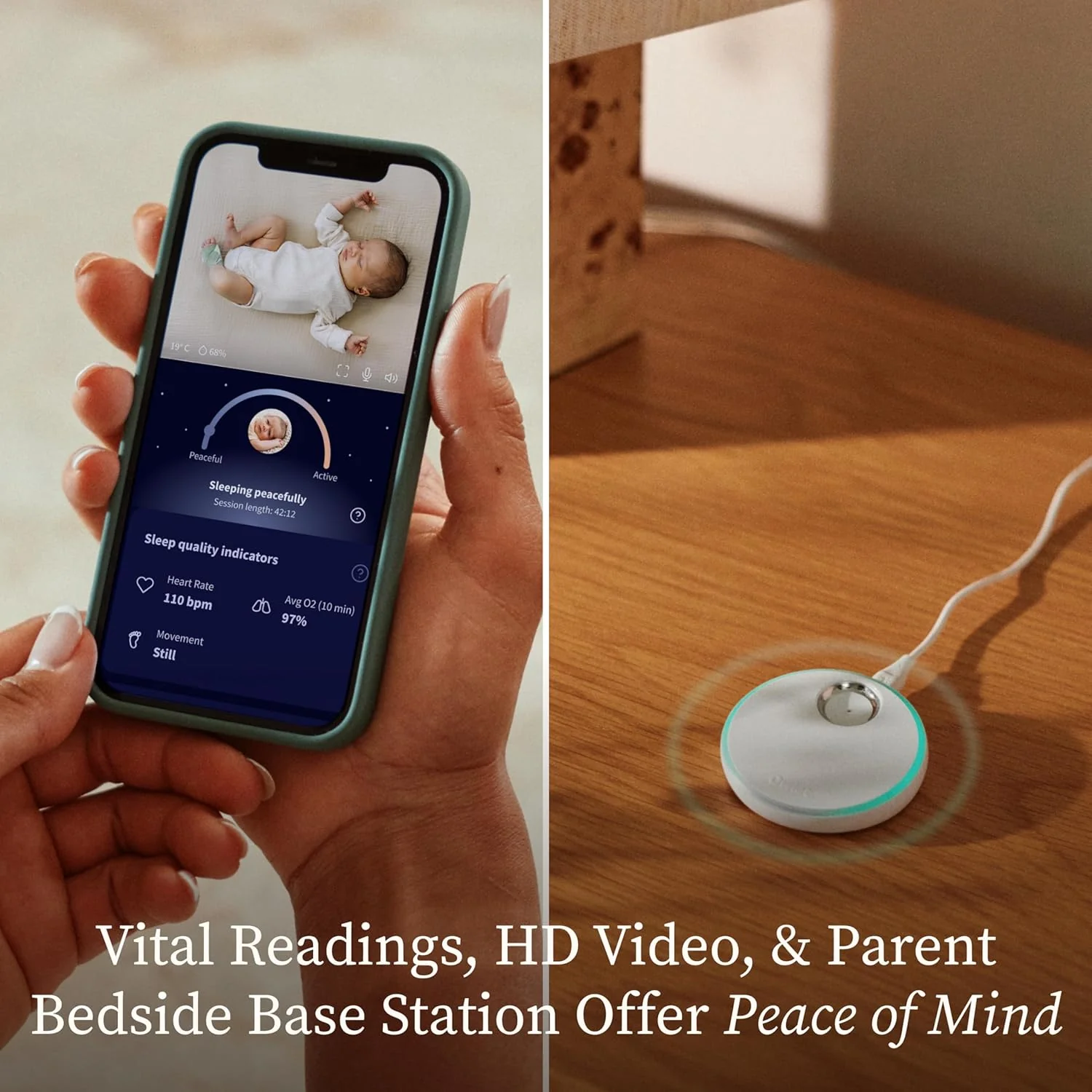 Owlet - Dream Duo Smart Baby Monitor with Sock (Gen 3) - Image 3