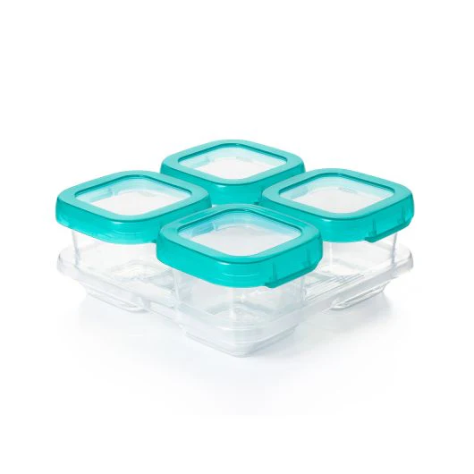 OXO tot - Baby Blocks™ Plastic Freezer Storage Containers - 6oz - Image 2