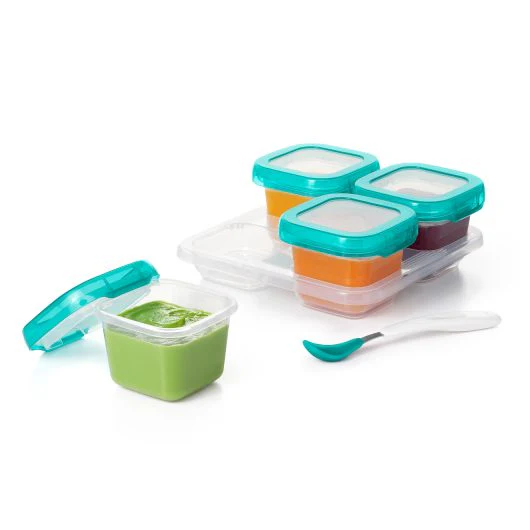 OXO tot - Baby Blocks™ Plastic Freezer Storage Containers - 6oz - Image 3