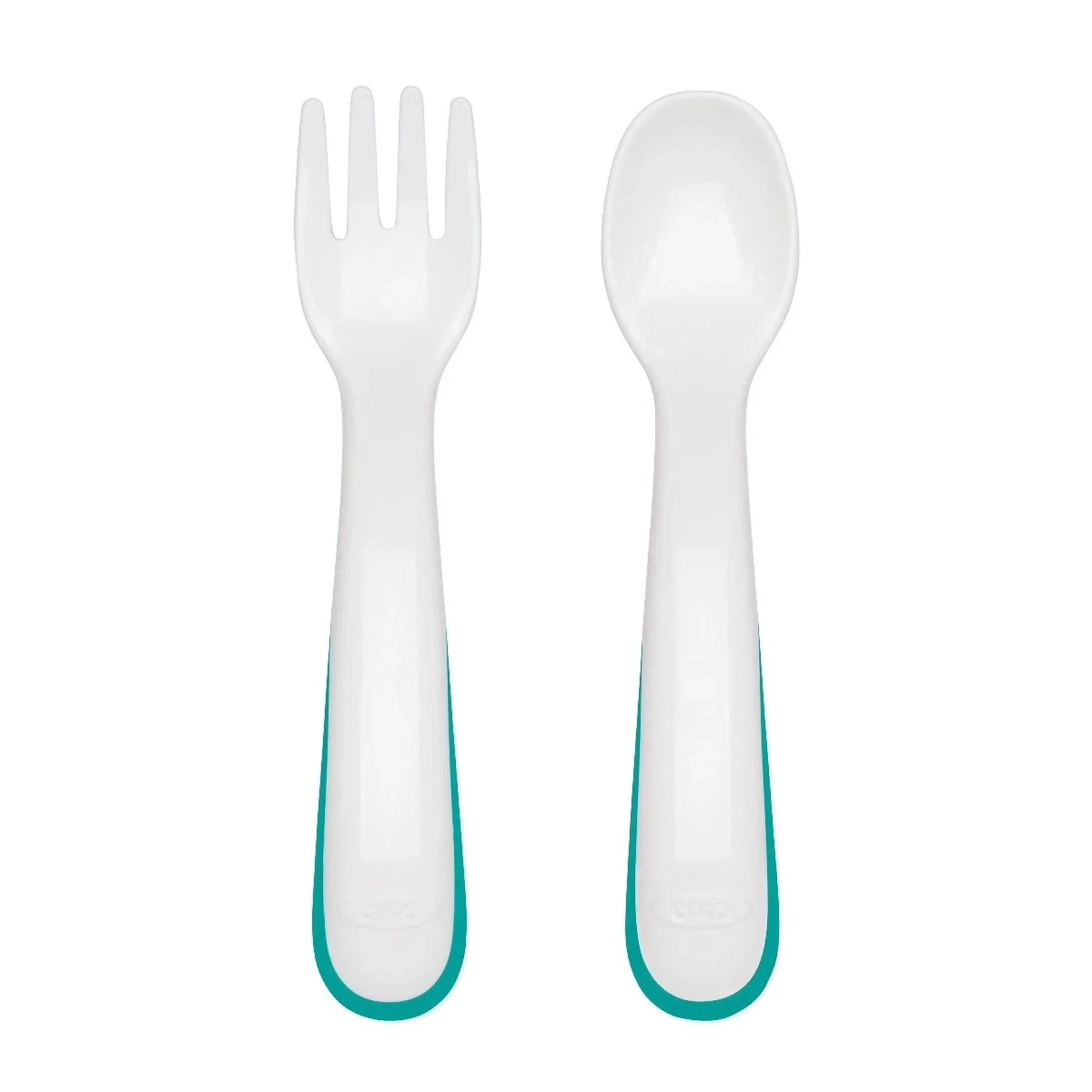 OXO Tot - On The Go Plastic Fork & Spoon Set - Image 2