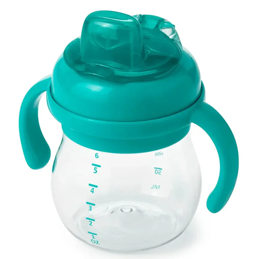 OXO Tot - Transitions Soft Spout Sippy Cup with Removable Handles - Image 5