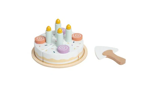 Pearhead - Celebration Wooden Cake Set Toy
