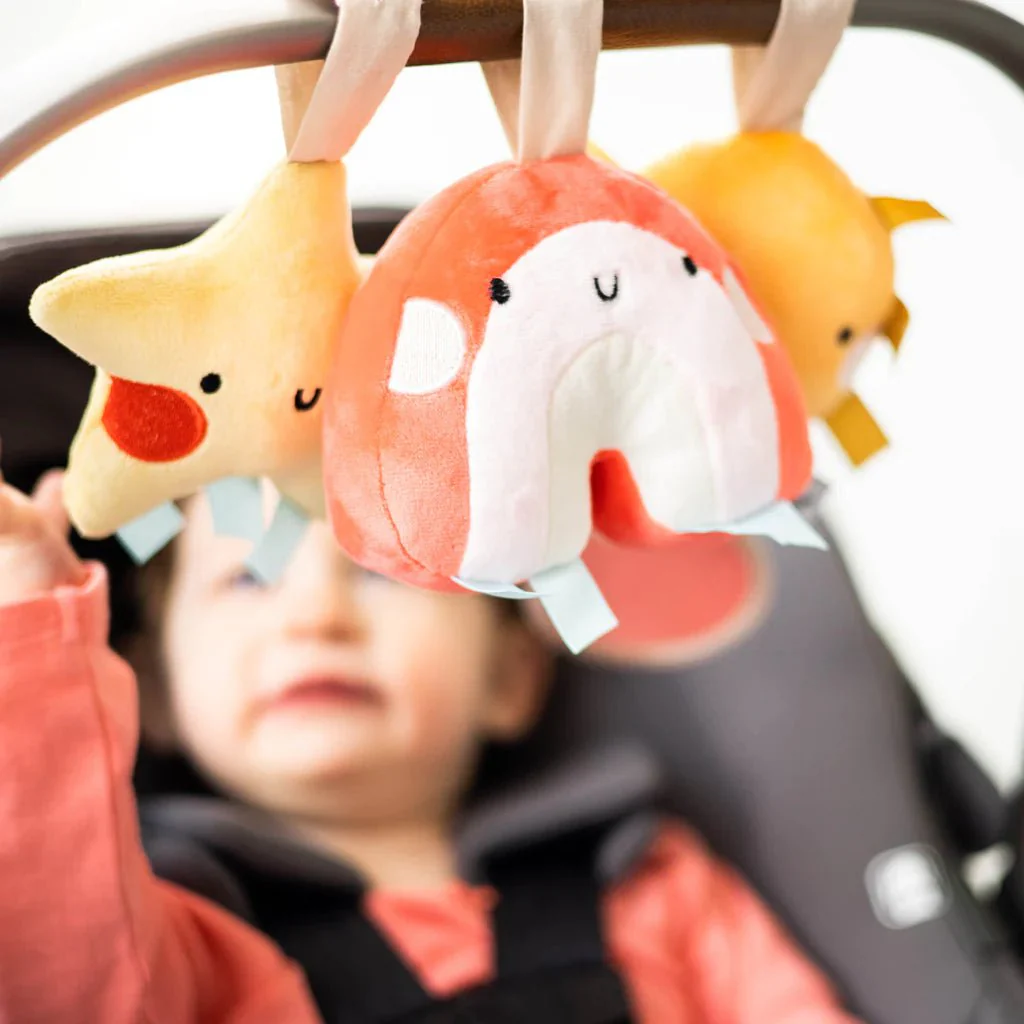 Pearhead - Rainbow Stroller Toy Set - Image 2