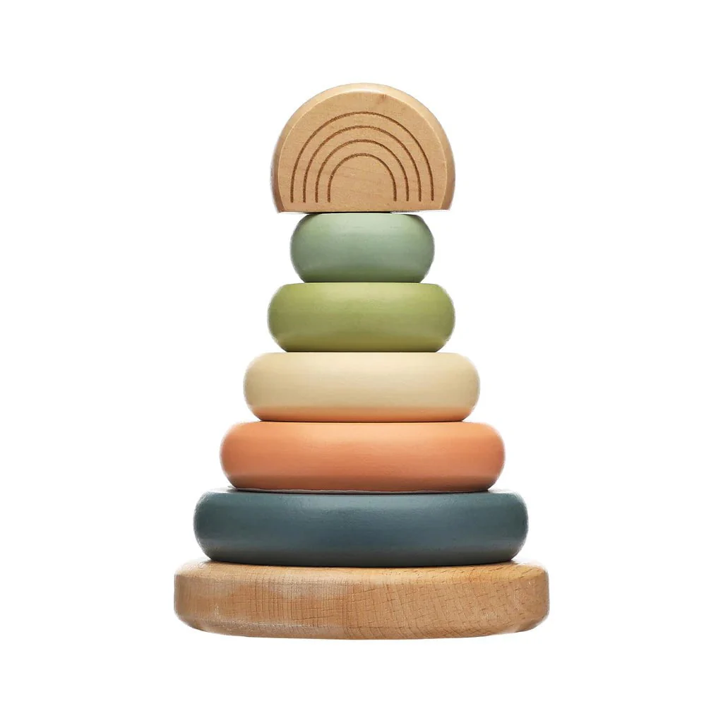 Pearhead - Wooden Stacking Toy
