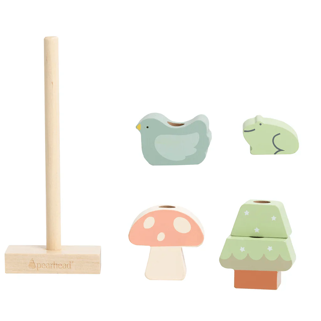 Pearhead - Woodland Stacking Toy - Image 3