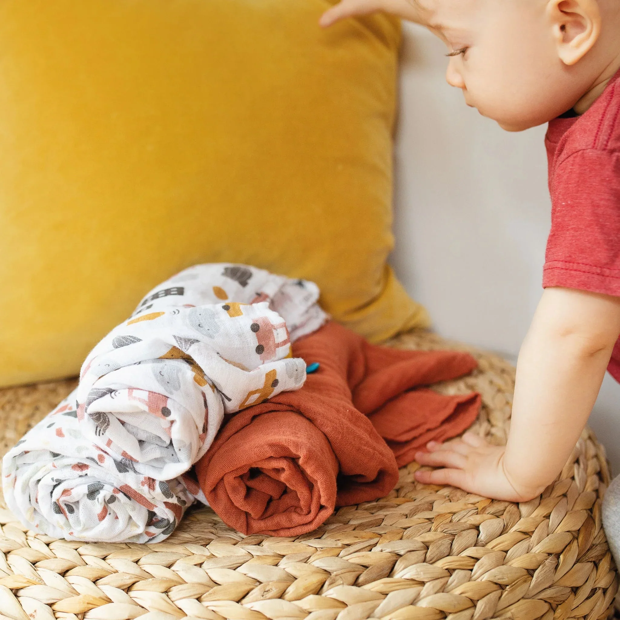 Perlim Pinpin - Cotton Muslin Swaddle - Image 8