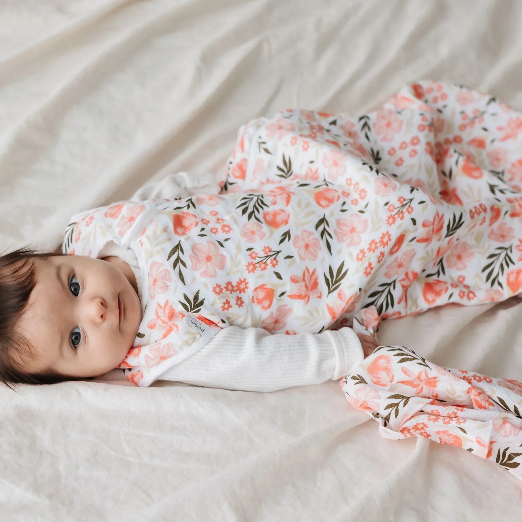 Perlim Pinpin - Cotton Muslin Swaddle (Printed) - Image 14