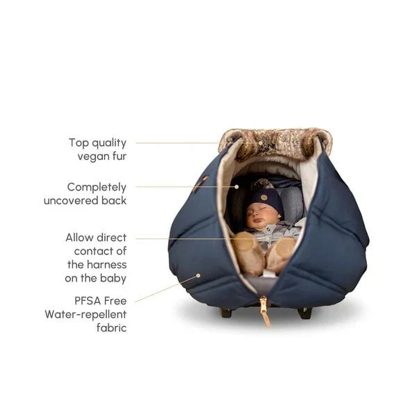 Petit Coulou - Winter Car Seat Cover - Classic Collection - Image 4