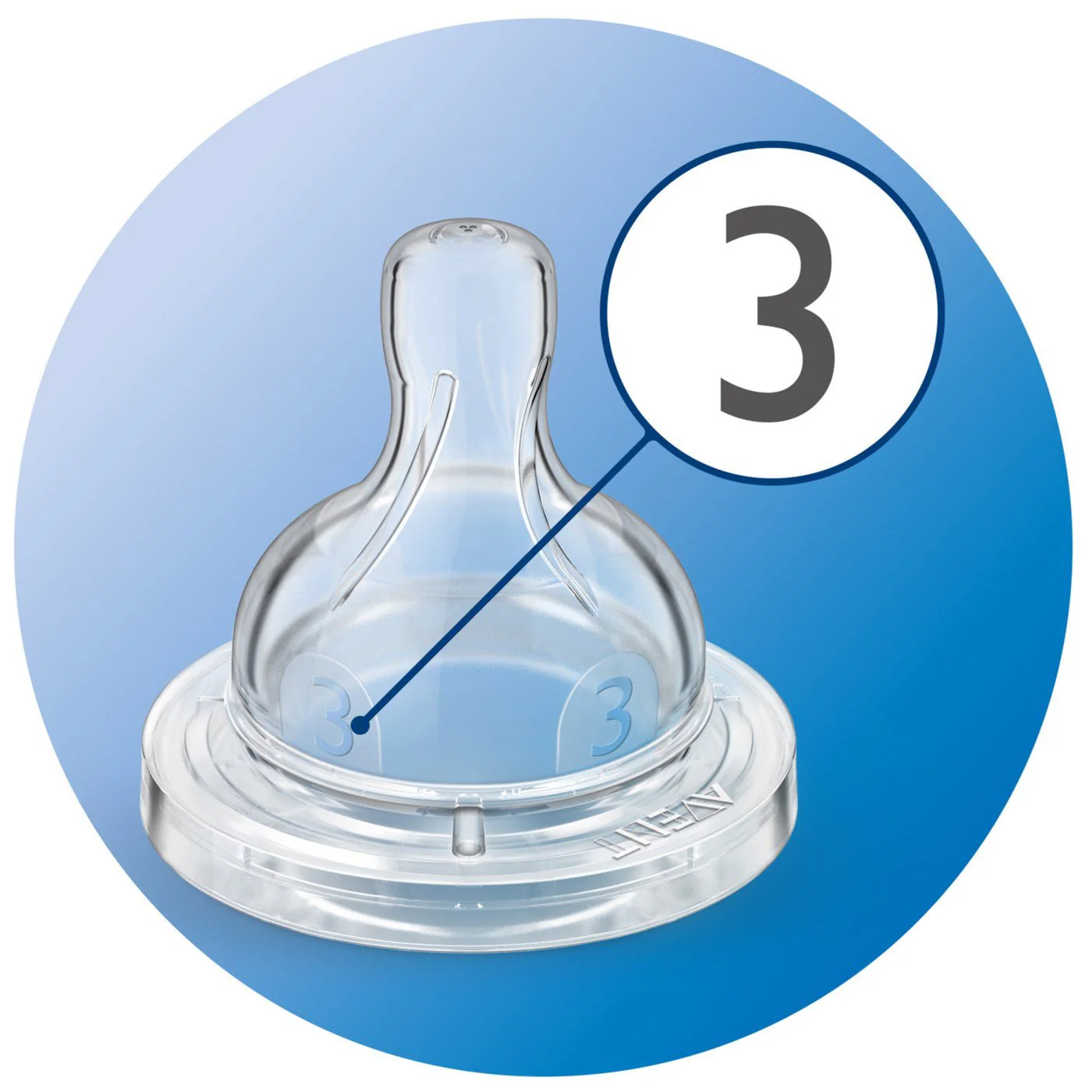 Philips Avent - Anti-Colic Nipple - Medium Flow - Image 2