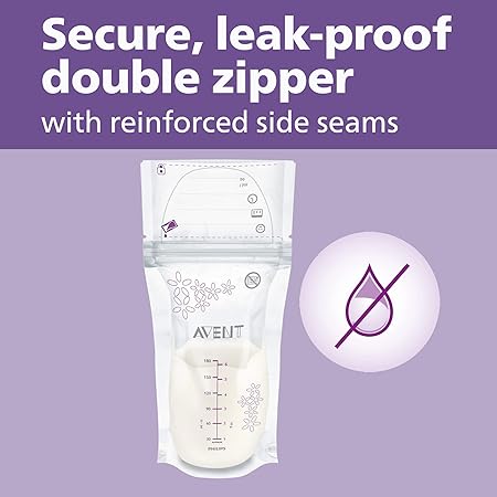Philips Avent - Breast Milk Storage Bags (50 Count) - Image 4