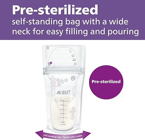 Philips Avent - Breast Milk Storage Bags (50 Count) - Image 5