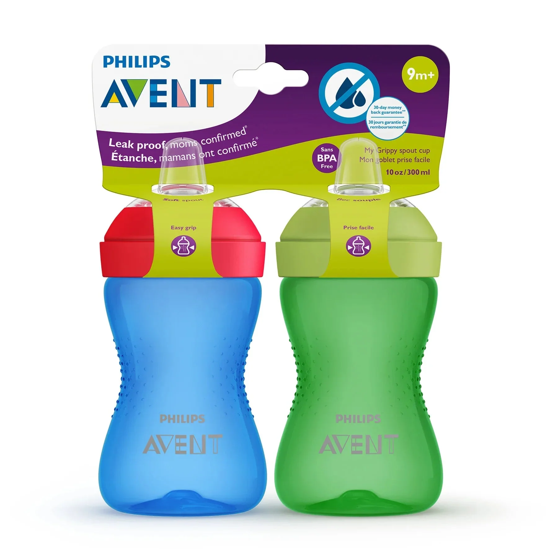Philips Avent - My Grippy Spout Cup 10oz (2pk) - Image 2