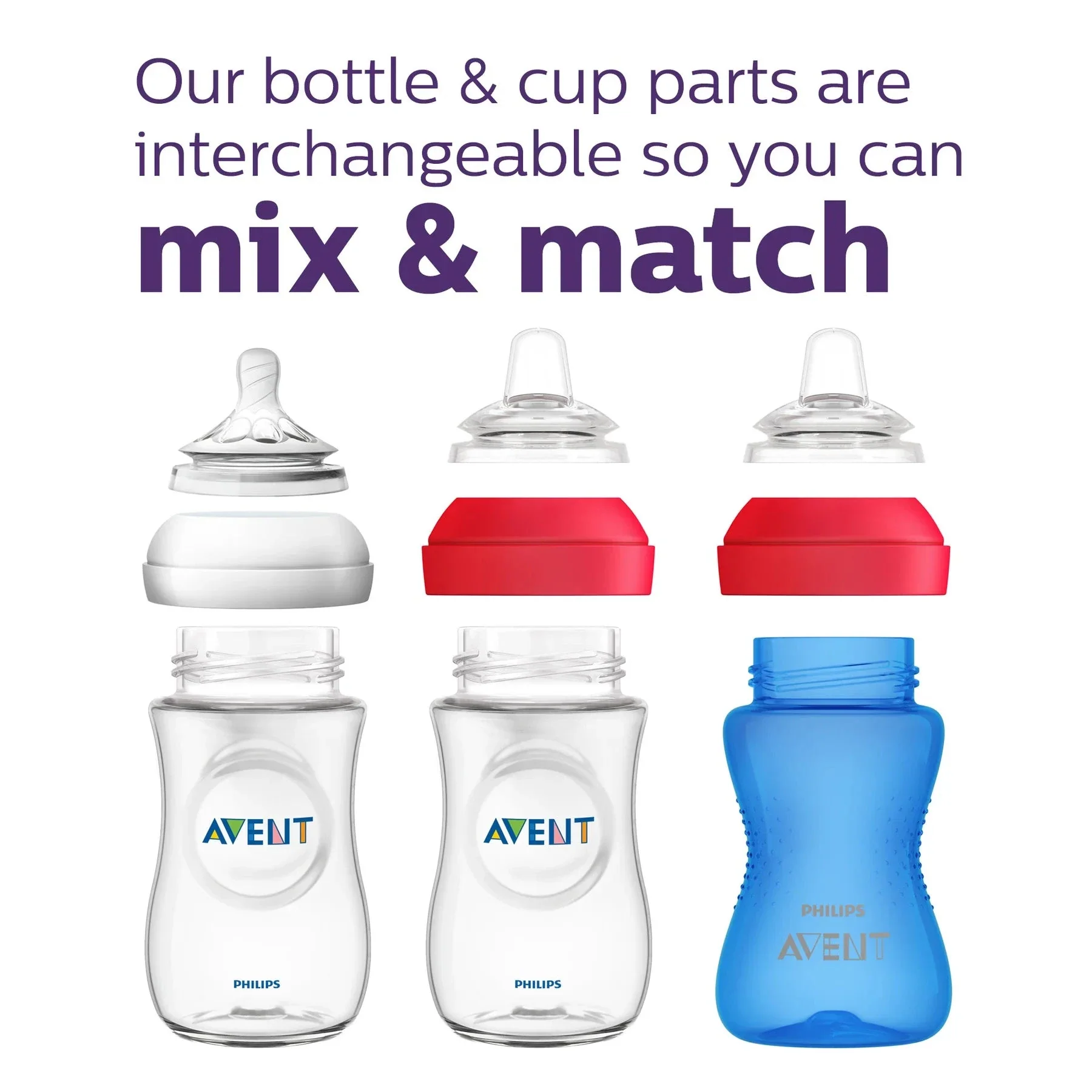 Philips Avent - My Grippy Spout Cup 10oz (2pk) - Image 3